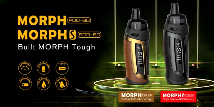 morph 80 s banner