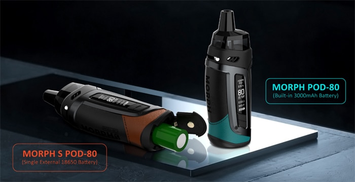 morph pod 80 battery