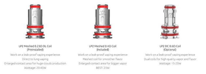 morph pod 80 coils