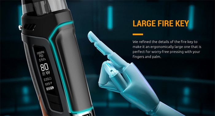 morph pod 80 fire bar