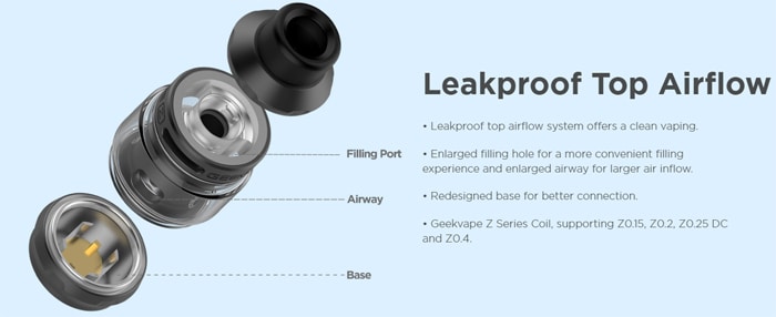 s100 tank features