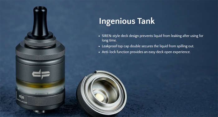 siren g tank features