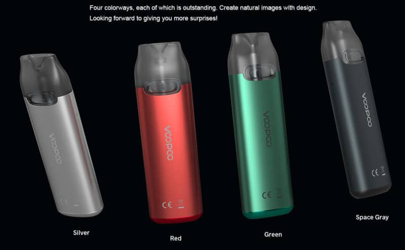 voopoo vmate pod kit colours