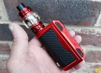 Lost Vape Thelema Quest 200W mod hand check pic