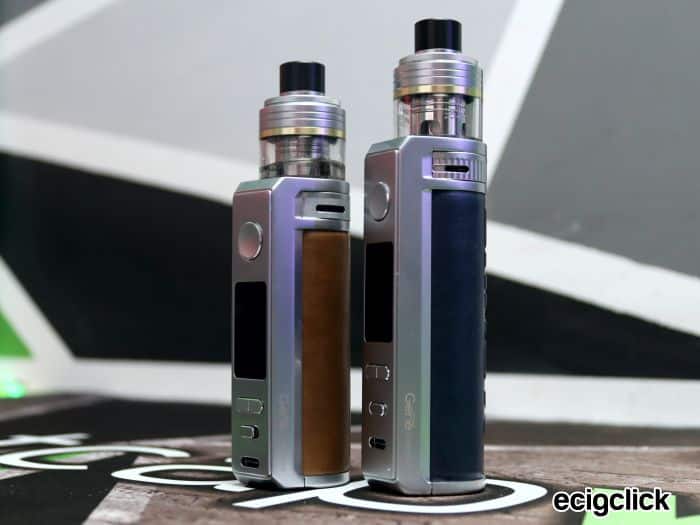 Voopoo Drag X/S Pro side by side