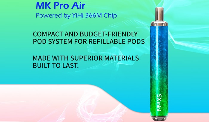 mk pro air features