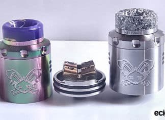 Hellvape Dead Rabbit V3 RDA header display