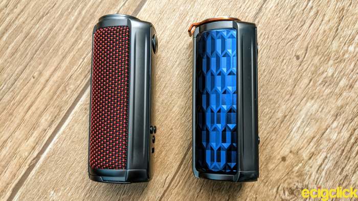 The Vaporesso Target 80 Mod Pod is a little bit chunkier than the new arrival in the series