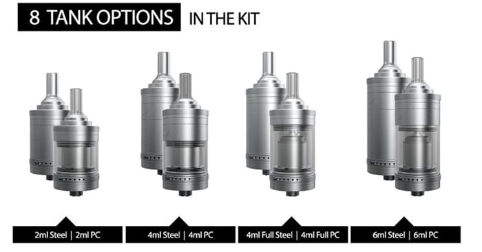 Exvape Expromizer V1.4 LE MTL RTA tank options