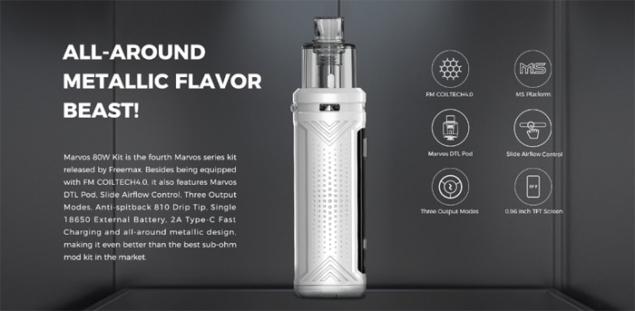 marvos 80w features