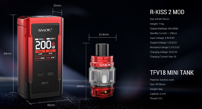 r-kiss 2 specs