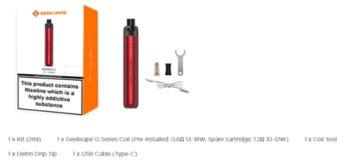 wenax s-c contents