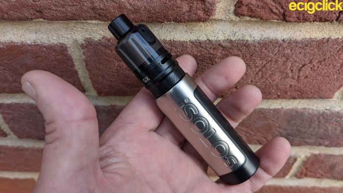 Eleaf iSolo S kit hand check pic 1