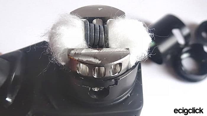 Oumier Wasp King RDA round wire cotton 