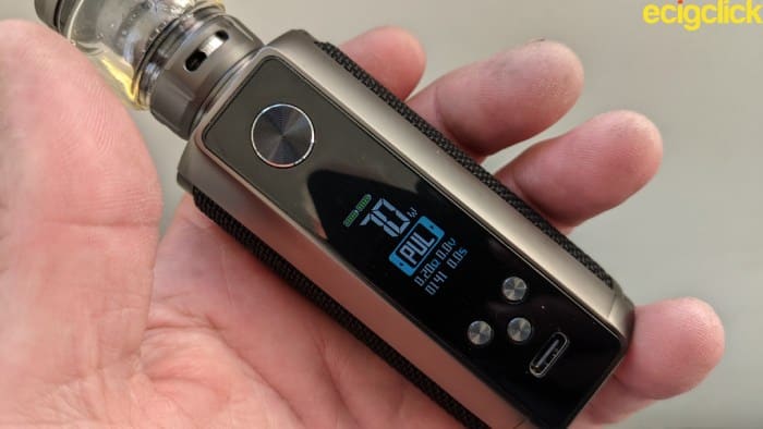 Vaporesso Target 220W Kit in Pulse mode