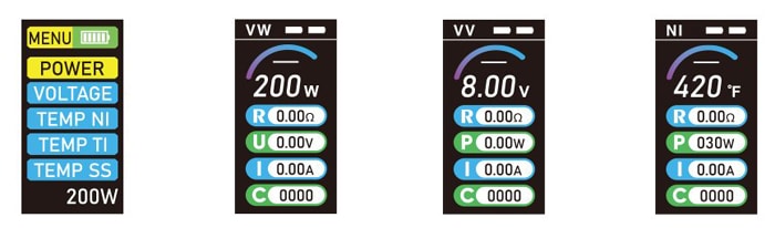 riva 200 display