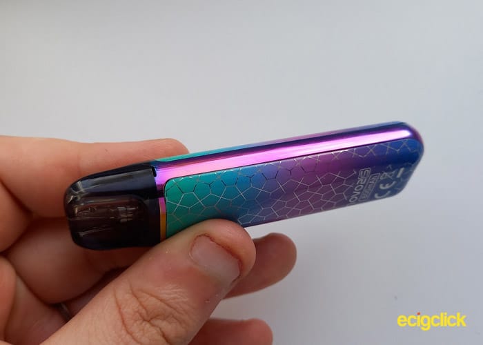 Smok Novo 2s pod kit from the side