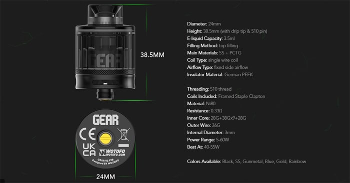 gear v2 specs