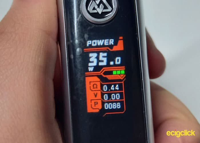 Geekvape Obelisk 65FC screen