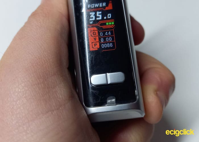 Geekvape Obelisk 65FC updown buttons