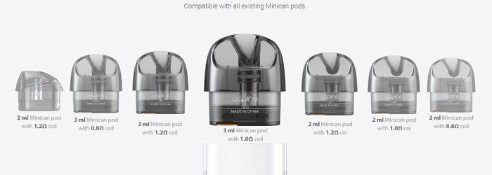 minican pod range