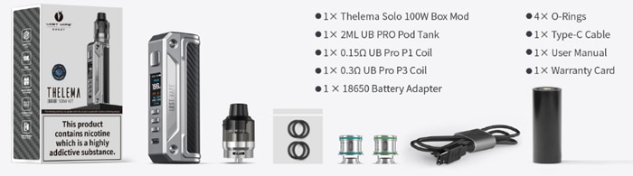 thelema solo 100w contents