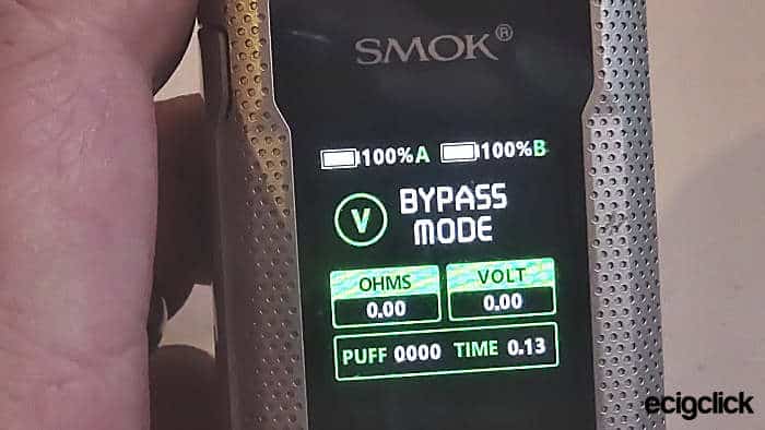 Smok RKiss2 mode bypass