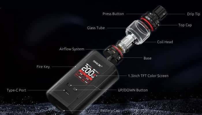 Smok RKiss2 view exploded