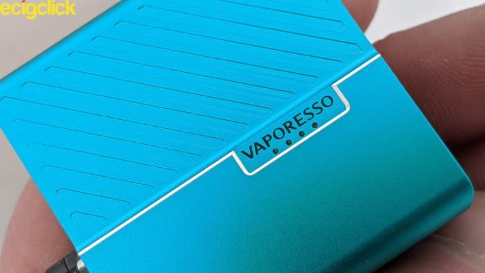 Vaporesso Xros Nano pod kit side view with LED indicators image