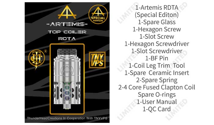 artemis se contents