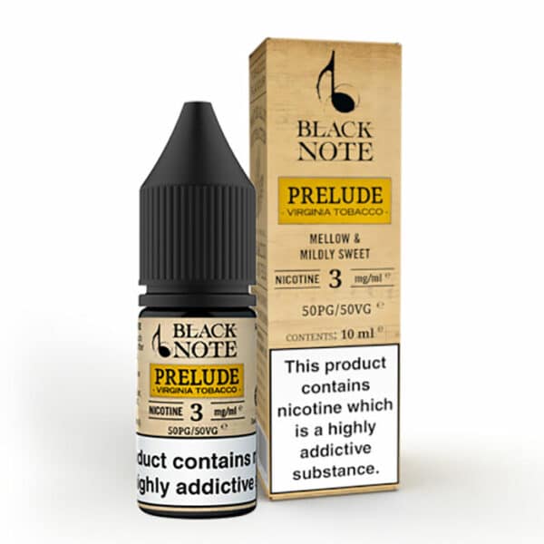 Black Note Prelude tobacco vape juice