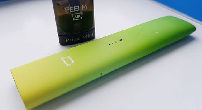 led air battery feelm