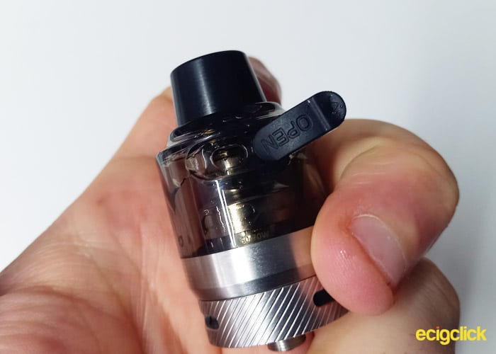 Lost vape thelema solo 100w kit ub pro pod tank fill hole