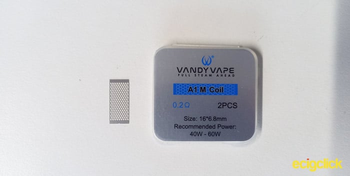 vandy vape m pro a1 m 0.2ohm mesh strip