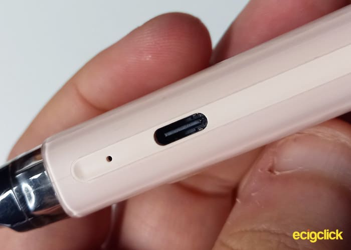 voooo vinci q pod kit usb-c port