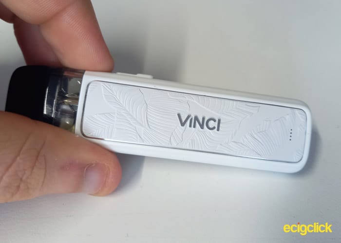 voopoo vinci pod royal edition panel