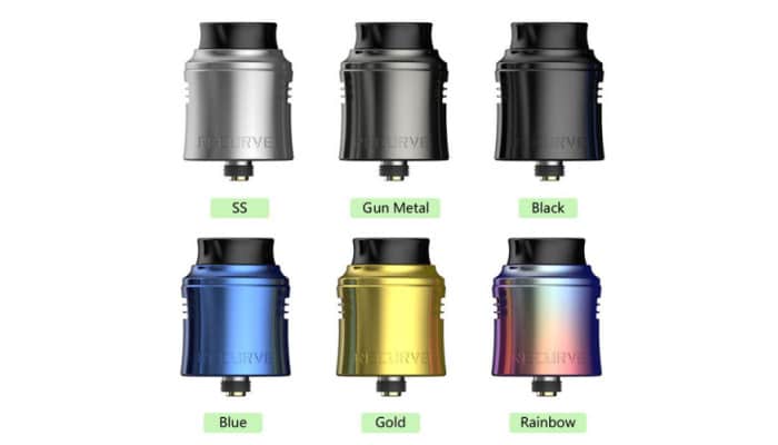 Wotofo Recurve V2 available colours