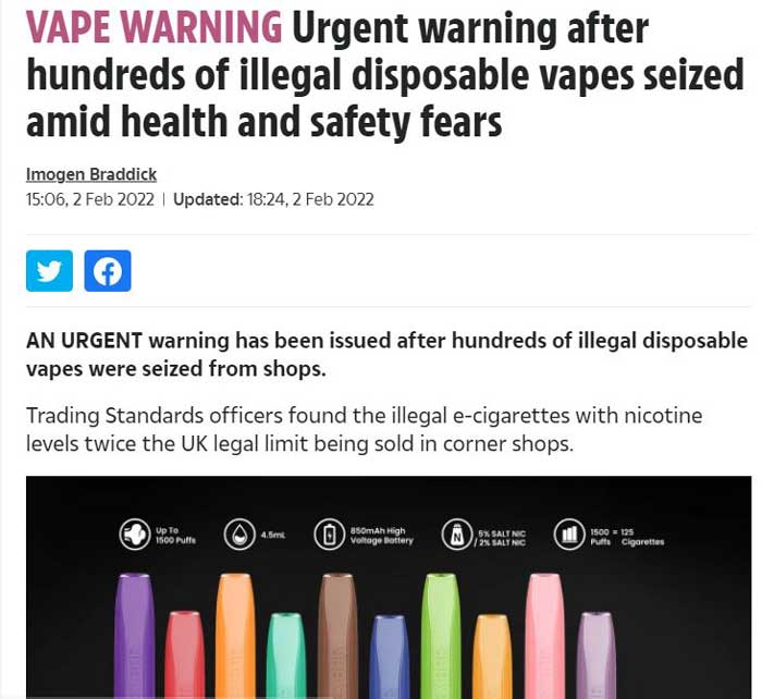 disp vapes the sun