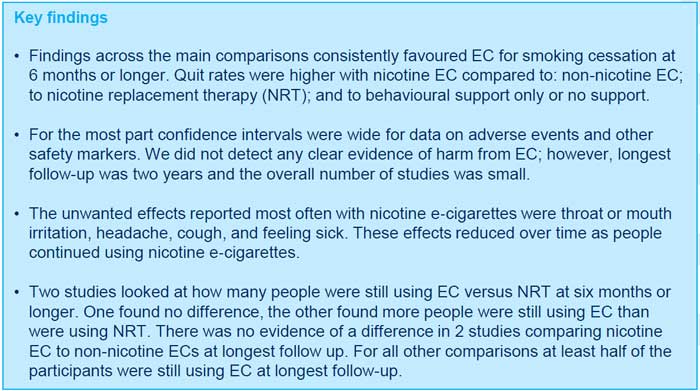 key finding hcp