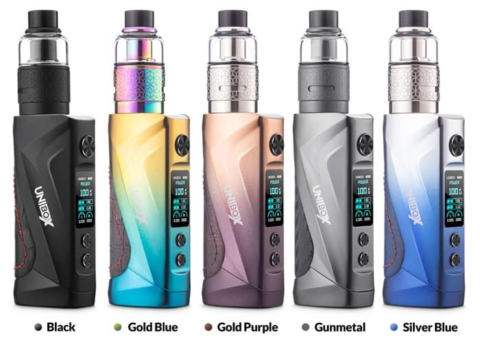 oxva vapx unibox colours