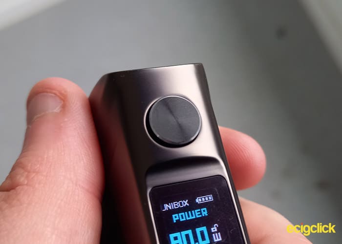 oxva vapx unibox firebutton