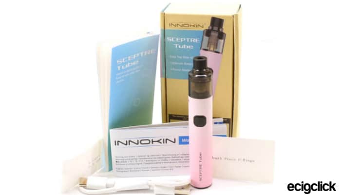 Innokin Sceptre Tube box content