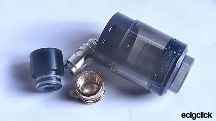 Innokin Sceptre Tube parts of pod tank