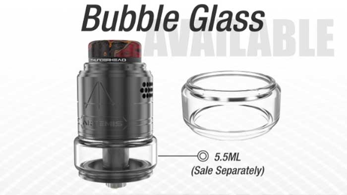 artemis 2 bubble glass
