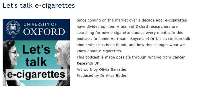 podcasts d'Oxford