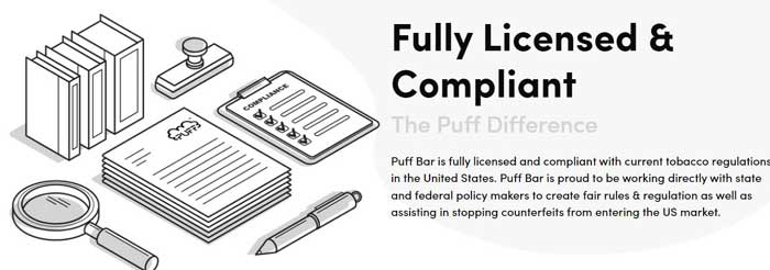 puff bar compliant