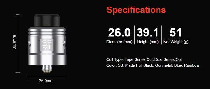 seri rda specs