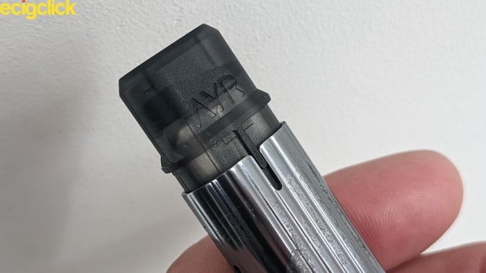 Ayr vape kit attaching the tip to the vaporiser image