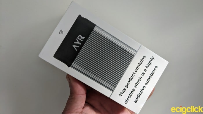 Ayr vape kit boxed image