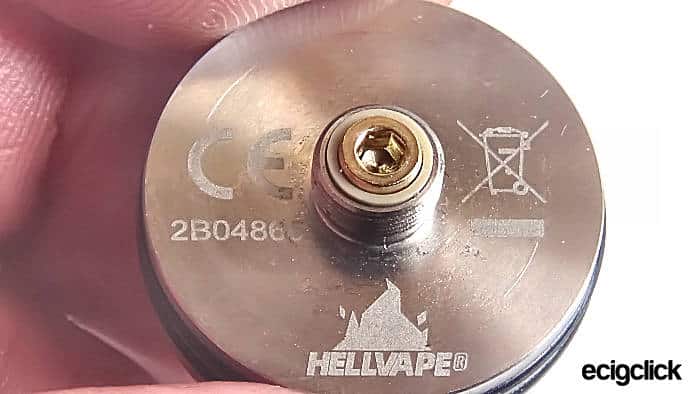 Hellvape Seri RDA bottom of deck